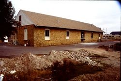 Powerhouse building at 230 Petaluma Avenue in Sebastopol in 1977 under refurbishment