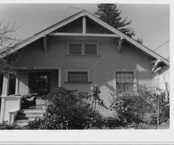Craftsman house in the Bonnardel Addition, at 442 Bonnardel Avenue, Sebastopol, California, 1993