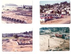 New Palm Drive Hospital construction, about 1974