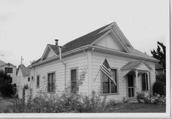 1900 Queen Anne house in the Pitt Addition, at 615 South Main Street, Sebastopol, California, 1993