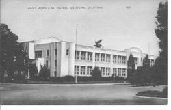 New Analy Union High School building constructed in 1935