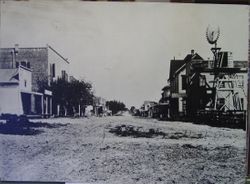 Sebastopol South Main Street looking north, taken in 1890