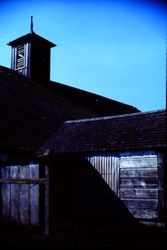 Unidentified farm buildings, 1977