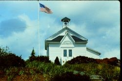 Freestone School in the village of Freestone, 1991