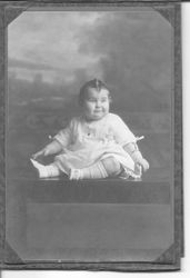 Elizabeth (Betty) June Kingwell at age 8 months, 1925