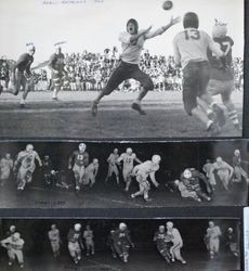 Analy High School Tigers football 1947--Analy vs Petaluma and Analy vs Napa night game at Napa