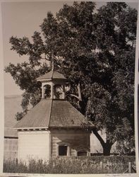 Well house at Watson Ranch on Pepper Road north of Petaluma, California, in 1976