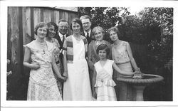 Rev. Ed Smith family, July 4, 1932