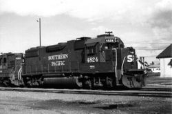 Southern Pacific locomotive train engine