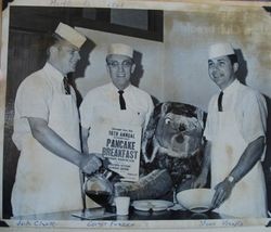 Sebastopol Lions Club pancake breakfast, March 1968