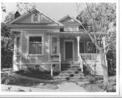 1895 Queen Anne house in the Calder Addition, at 7224 Calder Avenue, Sebastopol, California, 1993