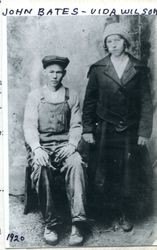 John Bates and Vida Wilson 1920