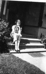 Unidentified young woman, about 1930