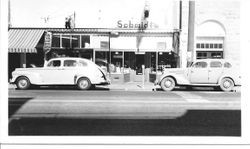 Schmidt's stationary store at 115 North Main Street in Sebastopol, about late 1940s