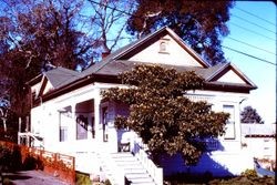 Queen Anne built about 1913 in Sebastopol at 242 Pitt Avenue, Sebastopol, California, 1976