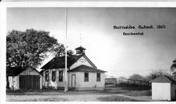 Burnside School, a one-room wooden country school built in 1863