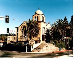 Sebastopol United Methodist Church located at Healdsburg Avenue and Main Street intersection