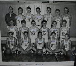 Analy High School Tigers basketball 1948-1949