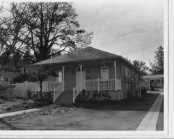 Queen Anne cottage in the Wightman Addition, at 858 Gravenstein Highway South, Sebastopol, California, 1993