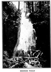 Meeker Falls at Camp Meeker California near the Russian River