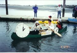 PTA Rocks entry at the Fisherman's Festival in Bodega Bay, 1997