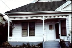 Queen Anne cottage at 730 Morgan Street, Santa Rosa, California, 1976