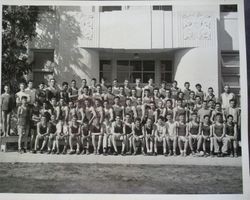 Analy High School Track Team of 1949 taken in front of the school