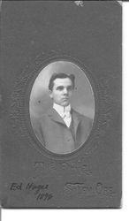 Ed Huges (Hughes), 1896