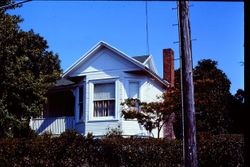 1905 Queen Anne cottage at 231 Florence Avenue, Sebastopol, California, 1975