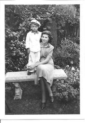 Barbara Ann Steiner and her cousin Dean K. Smith, Berkeley, California, August 1939