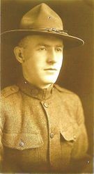 Ivan Aaron "Red" Barnes in World War I uniform