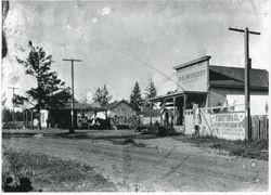 Molino Grocery store--owner R. D. Hathaway and F. Berton & Co. Liquor Store Sebastopol