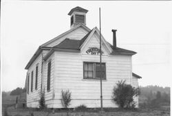 Freestone Schoolhouse in Freestone in 1983