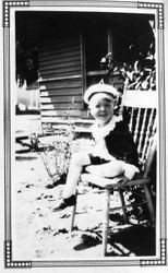 Ludford Elvy, Jr. at about 4 years old, about 1930