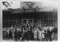 Oak Grove School in Graton celebrating the 75th anniversary of the school in 1929