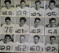 Analy High School football, fall 1952