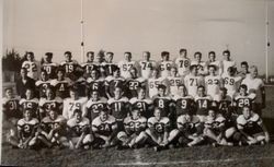 Analy High School Tigers football team, 1950s