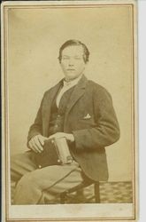 Jim Johnson, father of Virgil Johnson, married to Joanna Monroe--relatives connected to the Sullivan-Gilliam pioneer families of Green Valley (Graton)