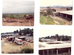 New Palm Drive Hospital construction, about 1974