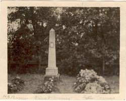 Barnes family plot in Pleasant Hill Cemetery, Pioneer section