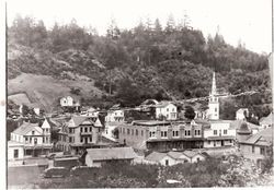 Scene of Occidental, California, prior to 1906