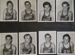 Analy High School basketball B team of 1949-50