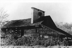 Old apple dryer on Occidental Road in Sebastopol, 1960