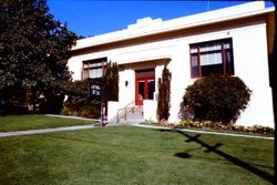 Sebastopol's Carnegie Public Library built in 1917, as seen in 1970