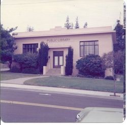 Carnegie Free Public Library in Sebastopol in December, 1975 a few days before it was demolished