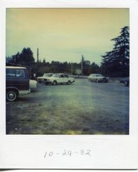 Hallberg apple farm fruit stand located at 2500 Gravenstein Highway North (Highway 116) , Sebastopol, California, 1982