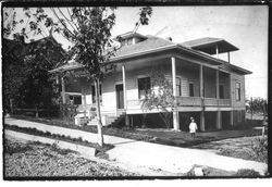 Berry House at 7234 Calder Avenue, about 1900