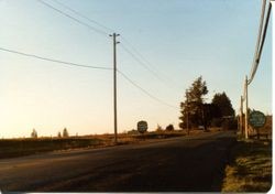 Hallberg apple farm fruit stand located at 2500 Gravenstein Highway North (Highway 116) , Sebastopol, California, 1979