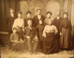 Men and women of the Duer family, 1892