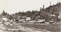 Occidental panoramic view from south, about 1905